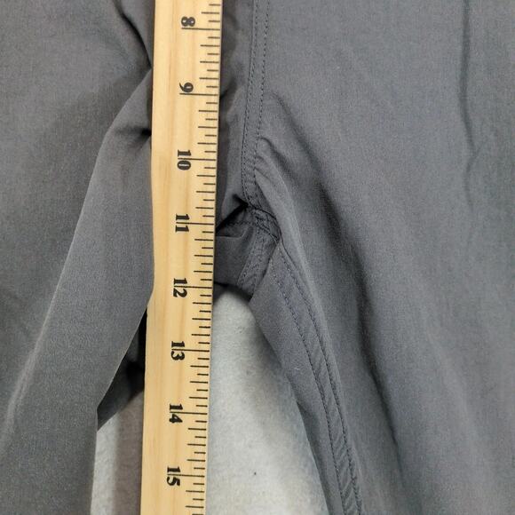 Willit Gray Hiking Cargo Ankle Pants Women's 16 Nylon Stretch Quick Dry 38x24" - Picture 5 of 10